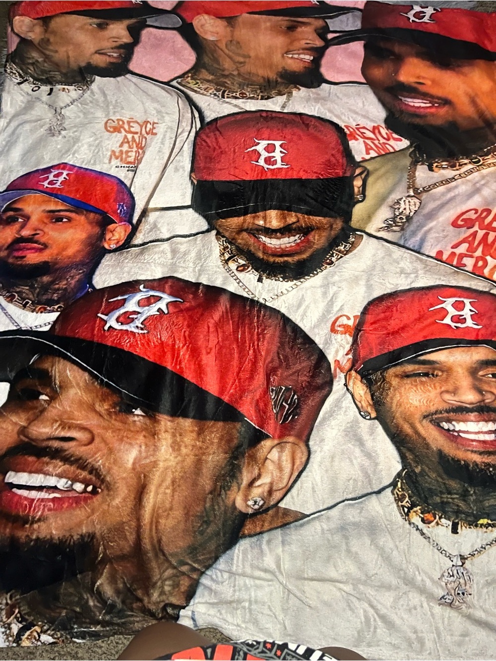Chris Brown Blanket